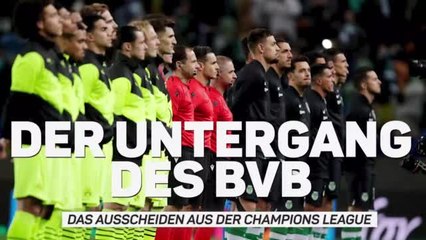 Die Zahlen zum CL-Untergang des BVB