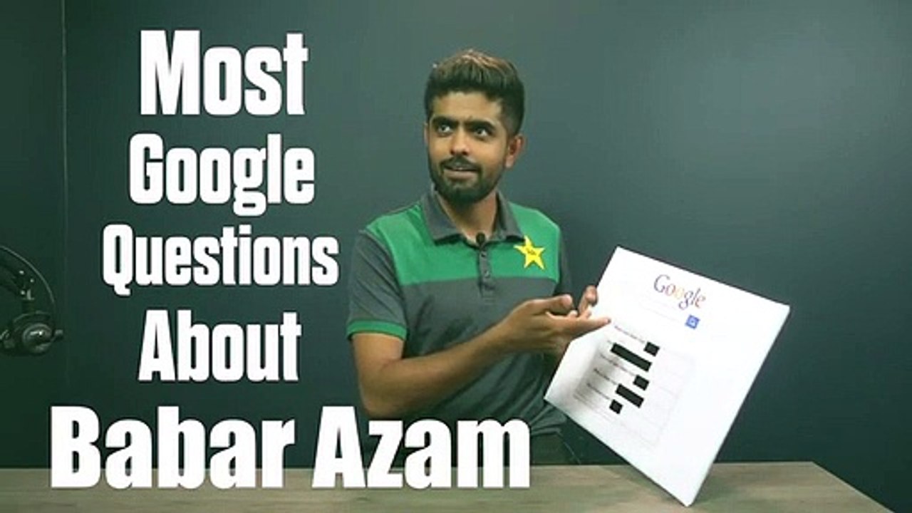 Let's Hear Babar Azam Answer The Most Googled Questions About Him.