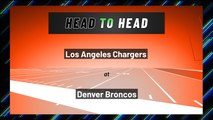 Los Angeles Chargers at Denver Broncos: Moneyline