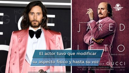 La sorprendente transformación de Jared Leto en "La Casa Gucci"