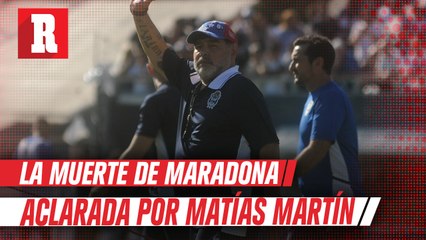 'DECIR QUE A MARADONA LO MATARON ME PARECE DEMASIADO': NARRADOR DEL PODCAST DE DIEGO