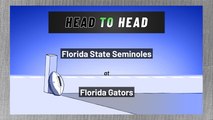 Florida State Seminoles at Florida Gators: Over/Under
