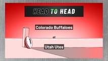 Colorado Buffaloes at Utah Utes: Over/Under