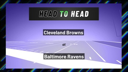 Cleveland Browns at Baltimore Ravens: Over/Under