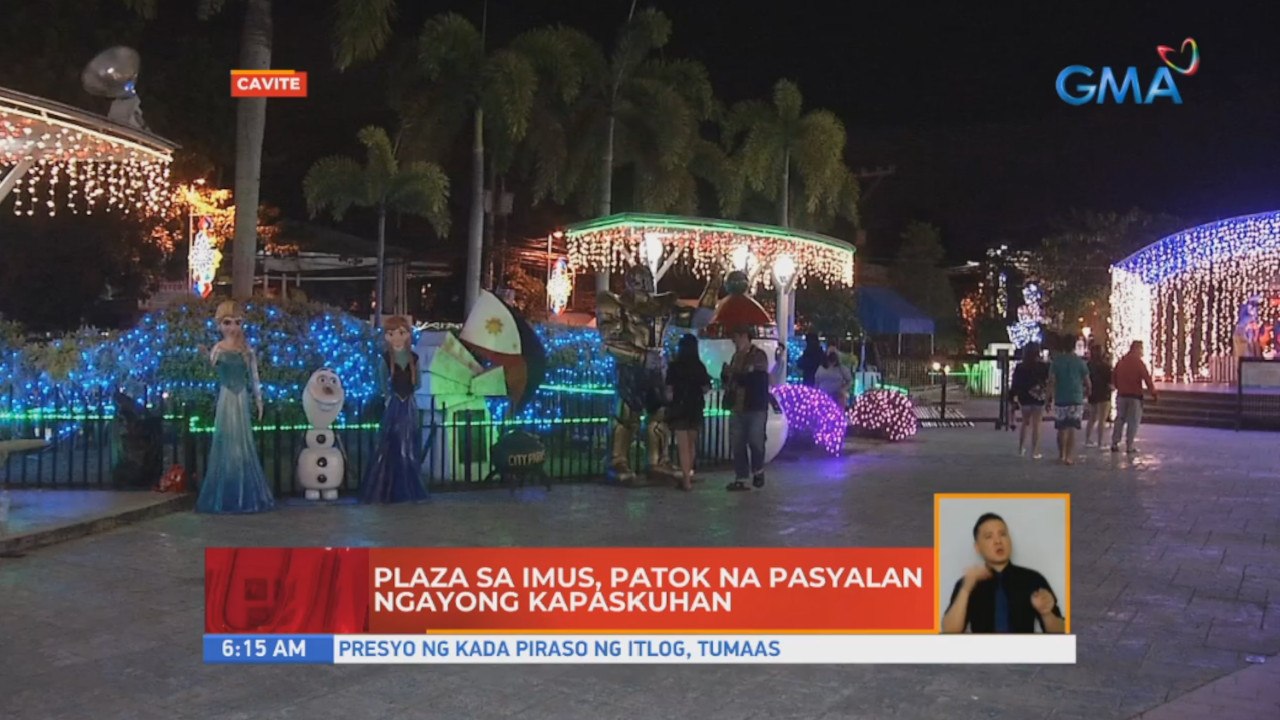 Plaza sa Imus, patok na pasyalan ngayong Kapaskuhan | UB