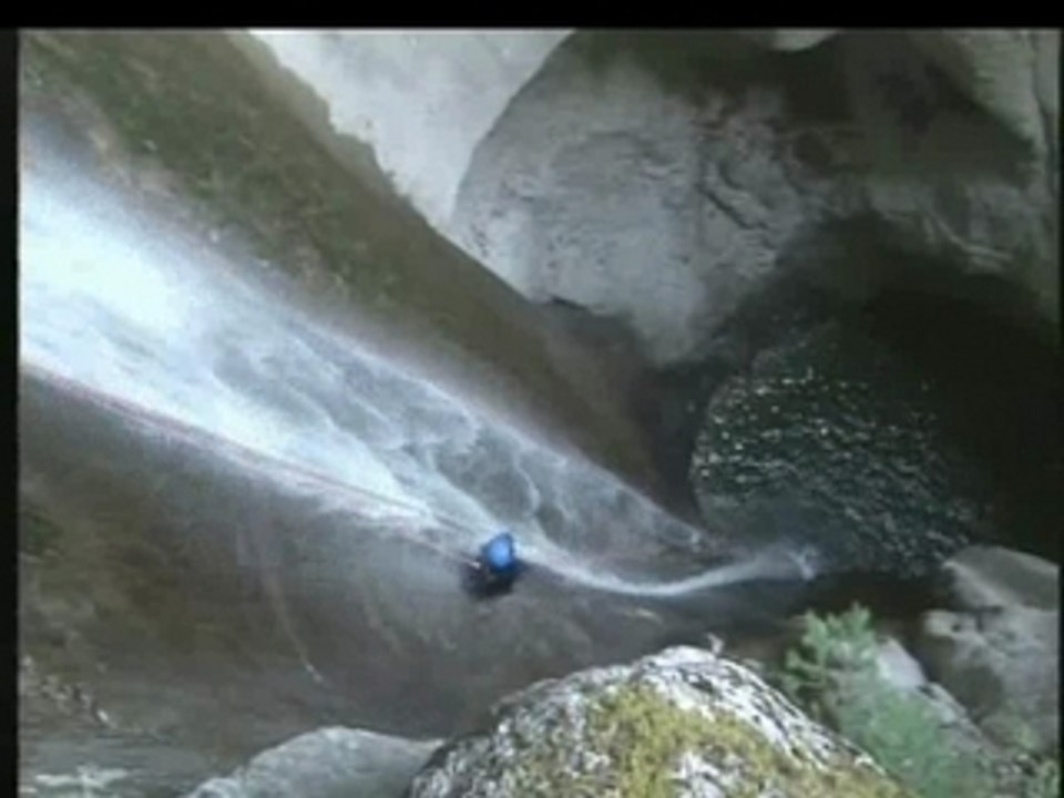 Canyoning angon