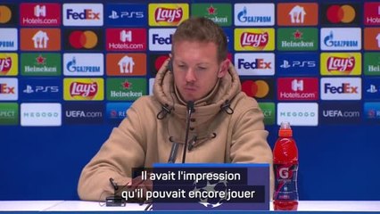 Groupe E - Nagelsmann : "Nous ne voulions prendre aucun risque avec Hernandez"