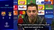 Xavi blames 'anxious' Barca for goalless night