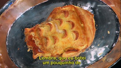 Jurados afirmam que o peixe é macio porém o ponto passou nas laterais; a massa crua também é alvo de críticas