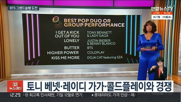 BTS, 2년 연속 그래미 후보…그랜드슬램 이룰까