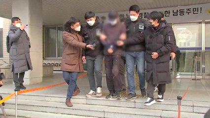 인천 흉기난동 피의자 검찰 송치...사과 의향 질문에도 '묵묵부답' / YTN