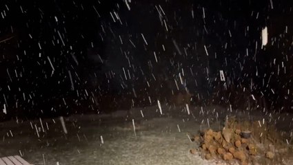 Light snow blankets parts of Northeast ahead of Thanksgiving