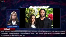 Are Keanu Reeves and Winona Ryder Actually Married? He Says... - 1breakingnews.com