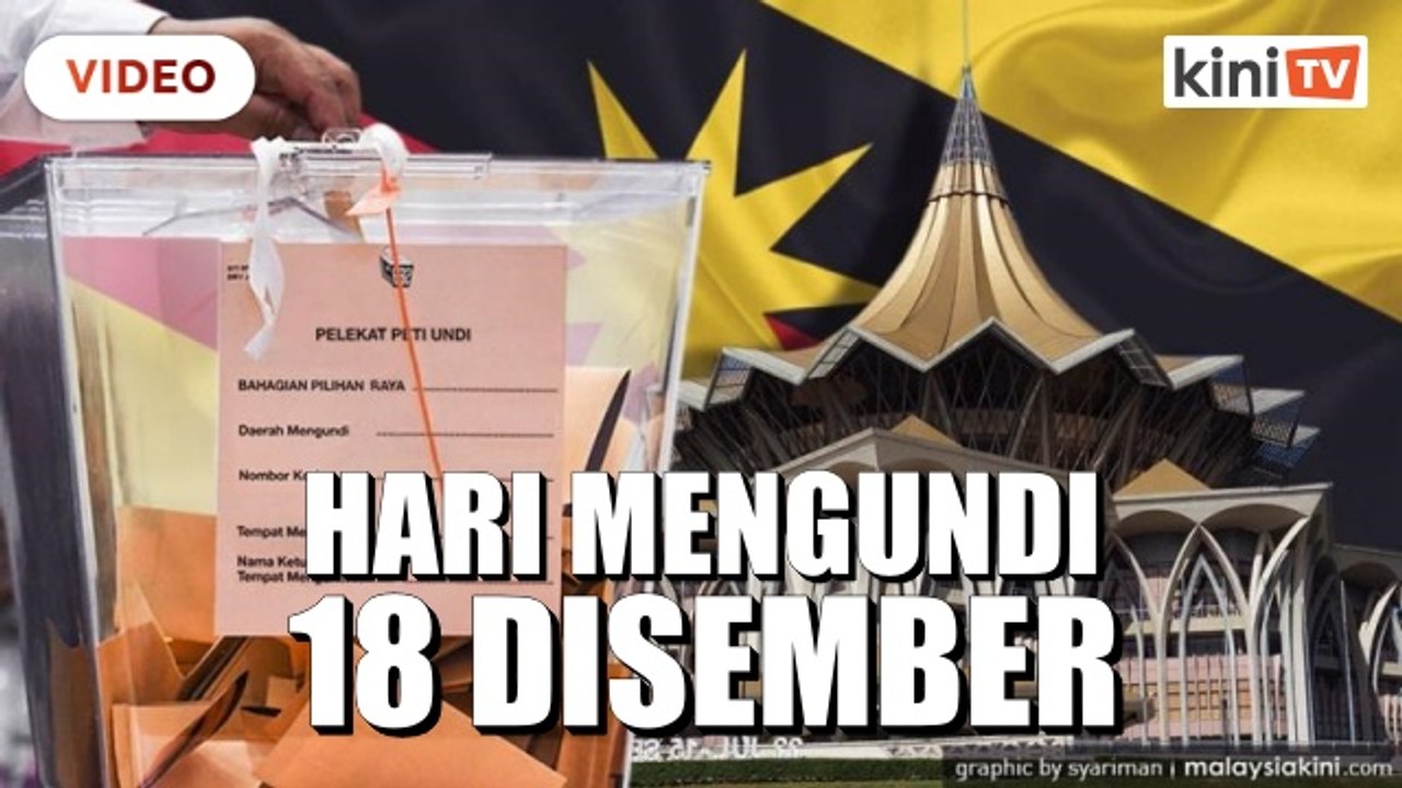 PRN Sarawak pada 18 Dis, penamaan calon pada 6 Dis - SPR