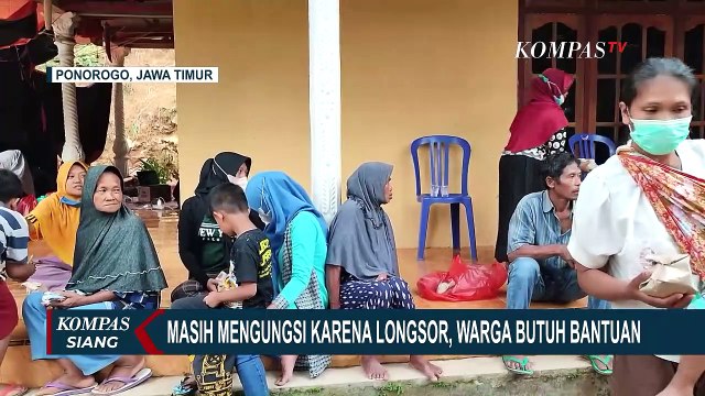 Alat Berat Dikerahkan untuk Buka Akses Jalan Pasca Longsor di Ponorogo