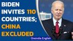Biden invites 110 countries including India, barring China to virtual summit | Oneindia News