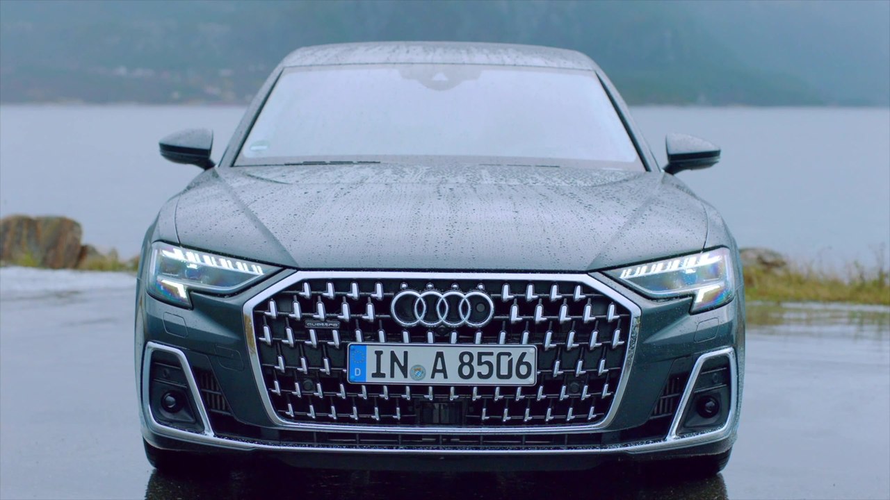 Der Audi A8 - Komfort plus Sicherheit - Ruhesitz und digitale Matrix LED-Scheinwerfer