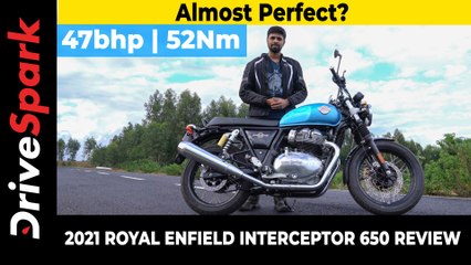 New Royal Enfield Interceptor 650 Review | Near-Perfect Engine, 47Bhp, Classy Design & More