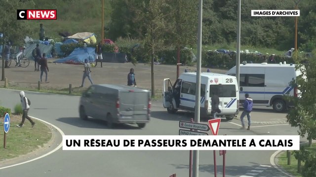 Un réseau de passeurs démantelé à Calais