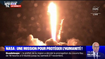 Un vaisseau de la Nasa décolle de Californie pour modifier la trajectoire d'un astéroïde