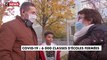 Coronavirus - Le ministre de l'Éducation nationale Jean-Michel Blanquer annonce que 6.000 classes sont actuellement fermées en France - VIDEO