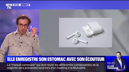 Une jeune américaine avale par erreur son écouteur sans fil  et enregistre un message vocal en direct de son estomac