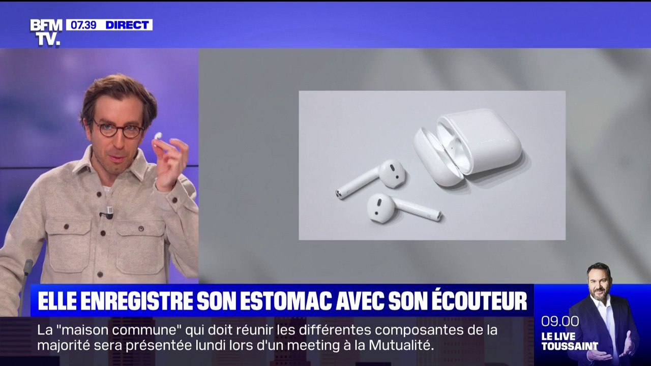 Une jeune américaine avale par erreur son écouteur sans fil  et enregistre un message vocal en direct de son estomac