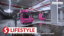 Robot builds house