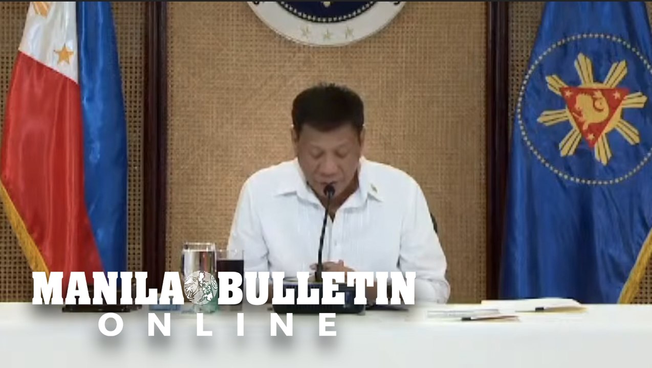 'God is merciful to those who obey gov't health protocols,' Duterte tells Pinoys