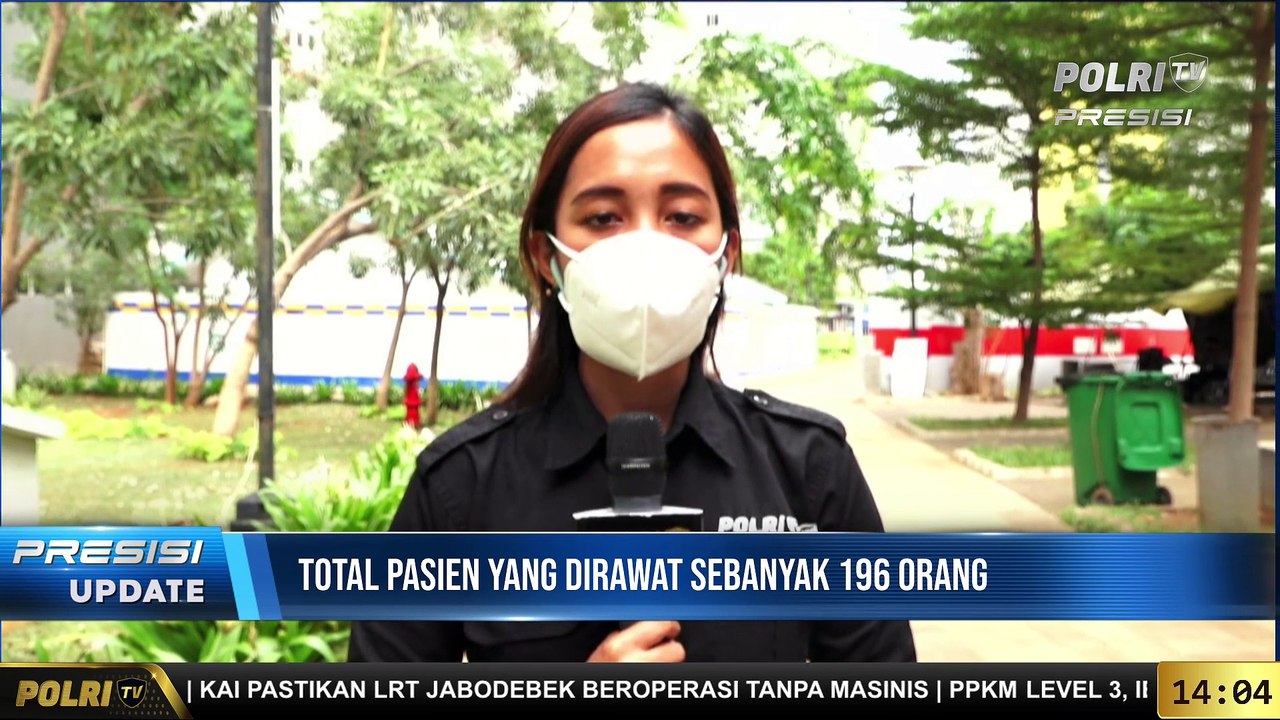 PRESISI Update 14.00 WIB : Kondisi Terkini Jumlah Pasien yang Dirawat di RSDC Wisma Atlet