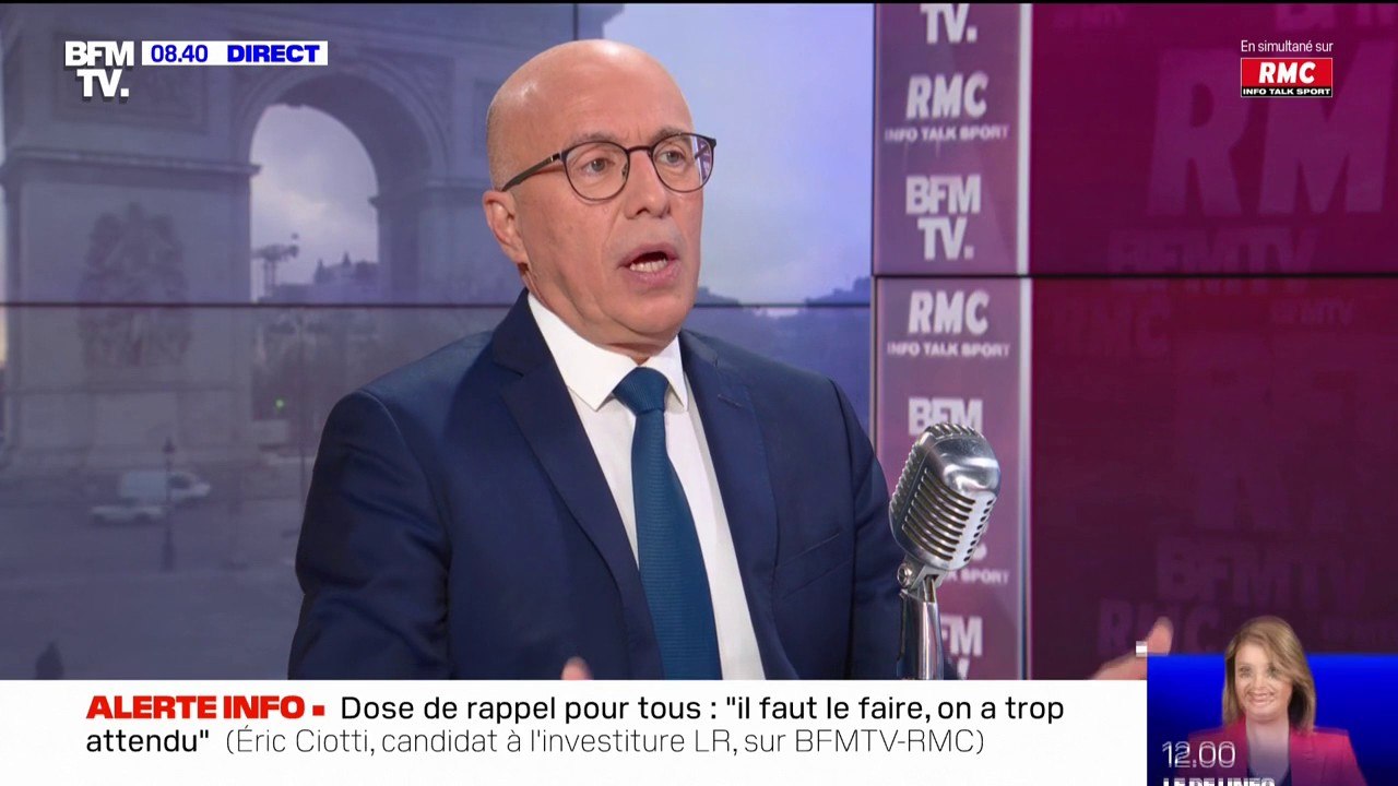 Eric Ciotti sur la Guadeloupe et la Martinique: "Le gouvernement réagit quand la crise apparaît" et a "toujours un temps de retard"