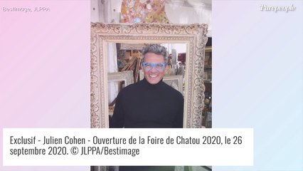 Julien Cohen dévoile une drôle de moustache : ses fans peu convaincus par le résultat...