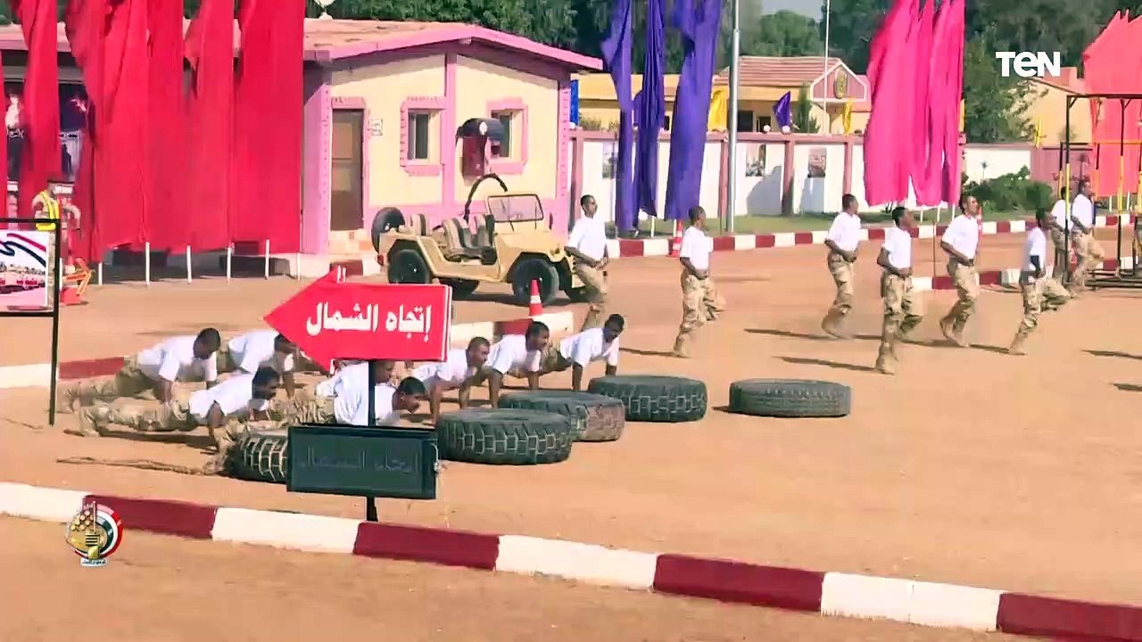 الفريق أول محمد زكى القائد العام للقوات المسلحة يتفقد معسكر إعداد وتأهيل مقاتلي شمال سيناء