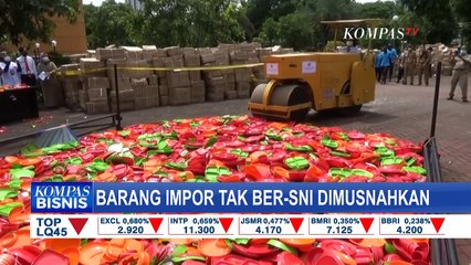Tak Ber-SNI, Ratusan Ribu Barang Asal Tiongkok Dihancurkan: Bahan Dari Melamin Berbahaya!