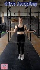 Girls jumping workout |skgplayhealth