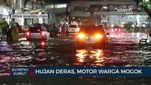 Banjir Genangi Sejumlah Ruas Jalan di Inti Kota Medan