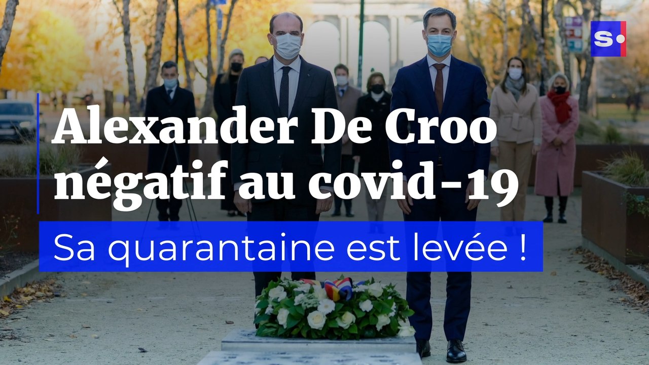 Alexander De Croo négatif au coronavirus : sa quarantaine est levée !