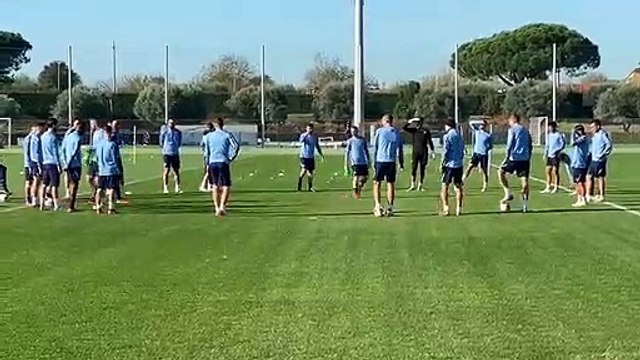 Lokomotiv - Lazio, la rifinitura dei biancocelesti a Formello