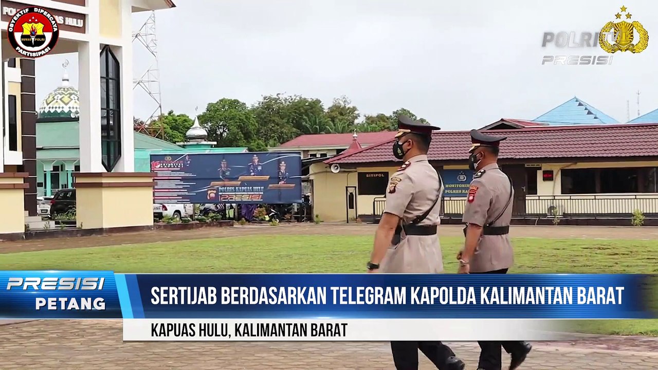 Kapolres Pimpin Sertijab Waka Polres Kapuas Hulu