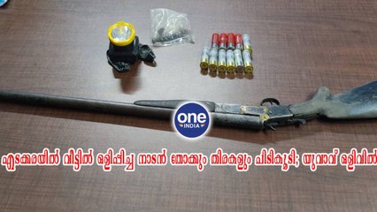 മലപ്പുറം; എടക്കരയിൽ വീട്ടിൽ ഒളിപ്പിച്ച നാടൻ തോക്കും തിരകളും പിടികൂടി; യുവാവ് ഒളിവിൽ