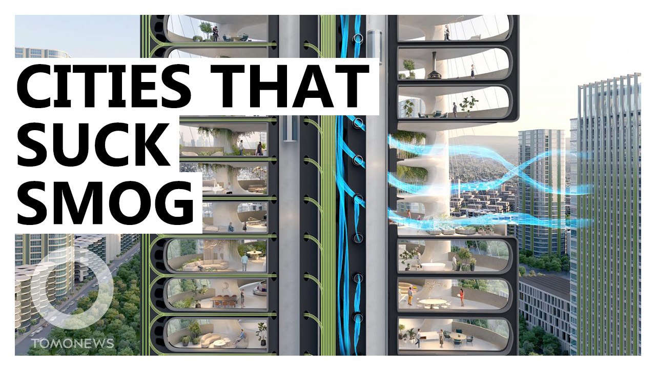 Architects Reveal the High-Rise That Sucks CO2 Out of Air