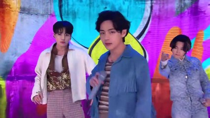 BTS- Permission to Dance Song Performance at The Late Late Show with James Corden 2021