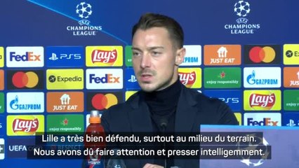 Groupe G - Jaissle : "Lille a très bien défendu au milieu"