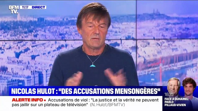Accusations d'agressions sexuelles: Mis en cause, l’ex-ministre Nicolas Hulot annonce quitter définitivement la vie publique: Je suis écoeuré - VIDEO