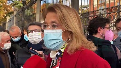 Elvira Rodríguez (PP), en la manifestación de los agricultores: "Todos tenemos que apoyarlos"
