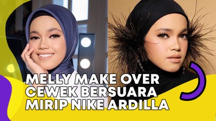Melly Goeslaw Make Over Ressa Cewek Bersuara Mirip Nike Ardilla, Manglingi!
