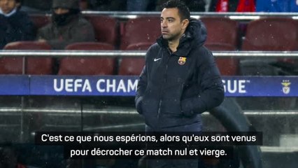 Groupe E - Xavi : "Quand vous ne marquez pas..."