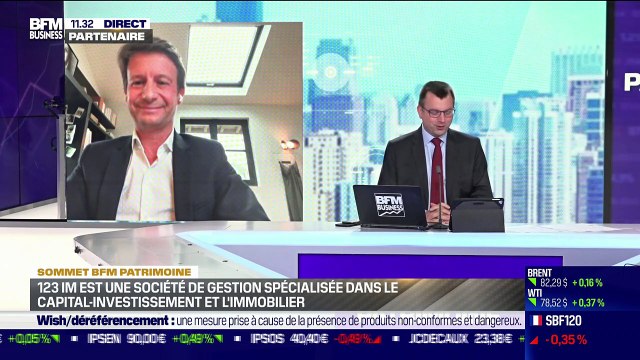 Sommet BFM Patrimoine : 123 IM est une société de gestion spécialisée dans le capital-investissement et l'immobilier - 24/11