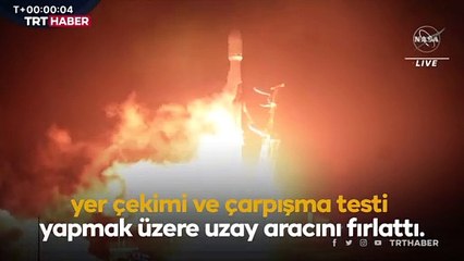 NASA asteroidle 'planlı çarpışma' için uzay aracını fırlattı