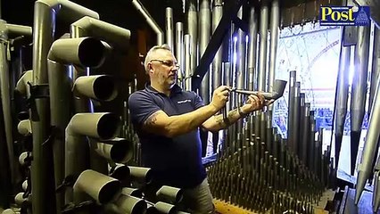 Leeds Town Hall Organ Removal